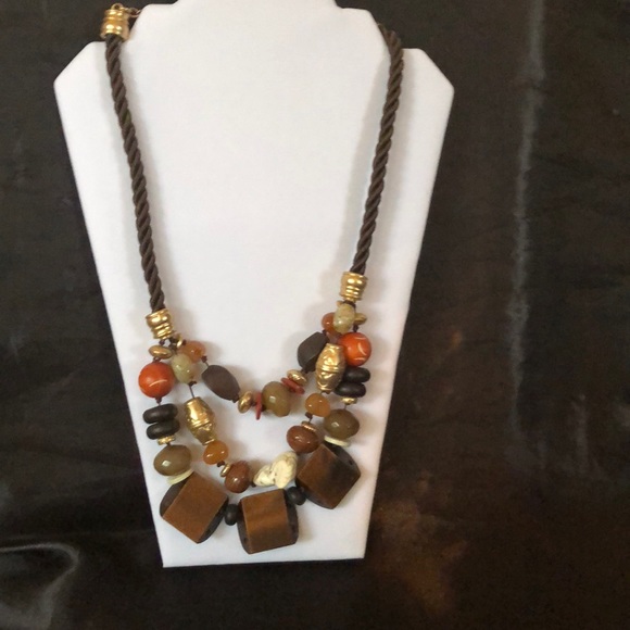 CHICOS Chunky Necklace NWOT - Picture 2 of 6